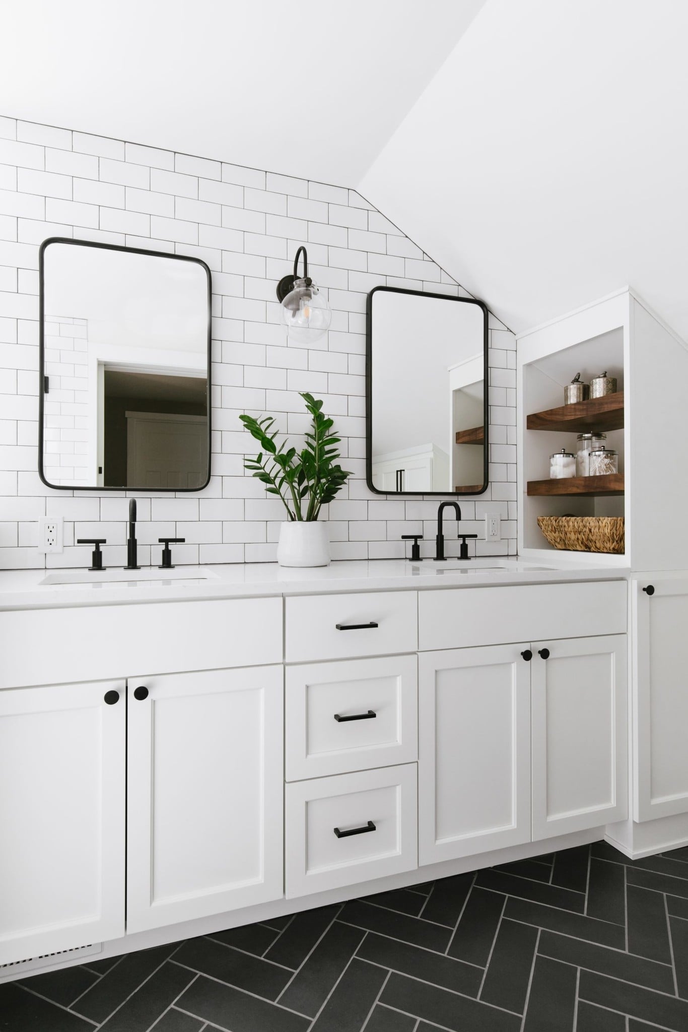 Wallingford Modern Farmhouse Bathroom by The Phinery - The Phinery