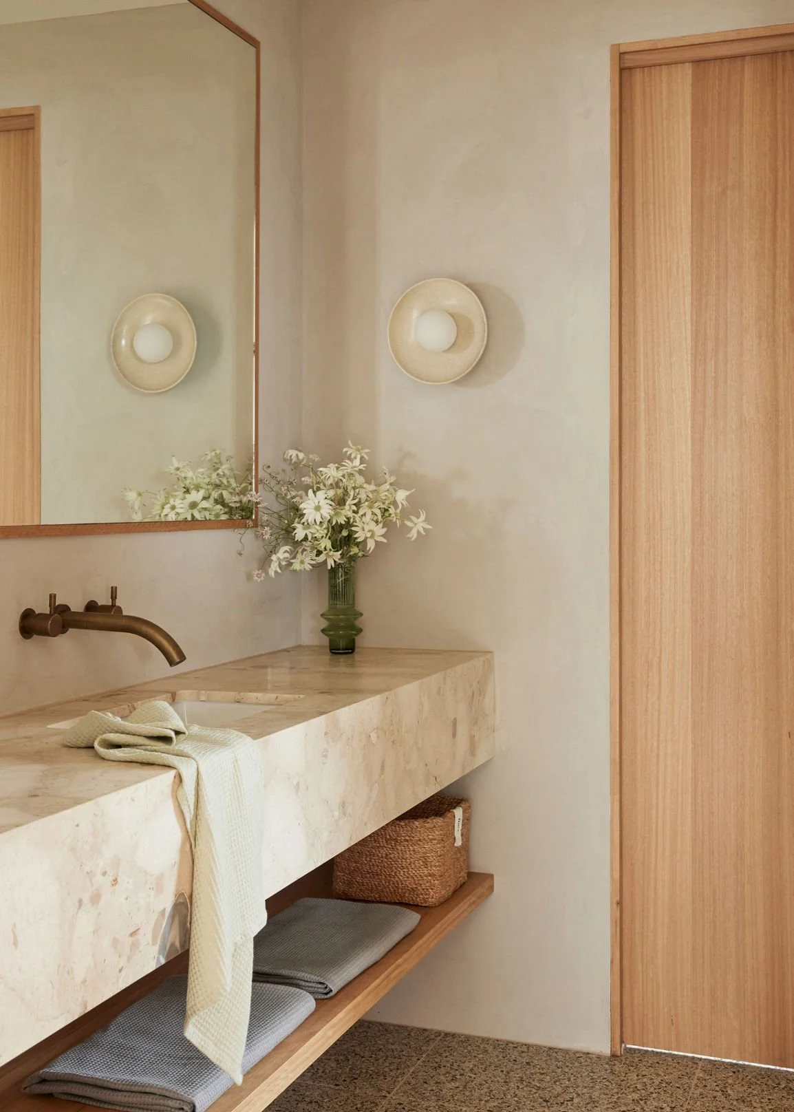 Warm Up Your Bathroom Renovation in 5 Easy Steps | Bathroom Wall Panelling | Timber Vanity | Lights — Zephyr + Stone