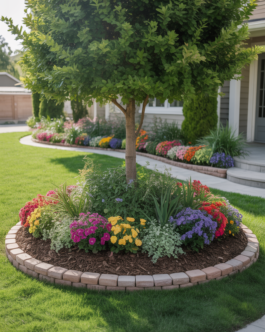 10 Flower Bed Layout Ideas That Naturally Block Weeds and Boost Curb Appeal | DIY Garden