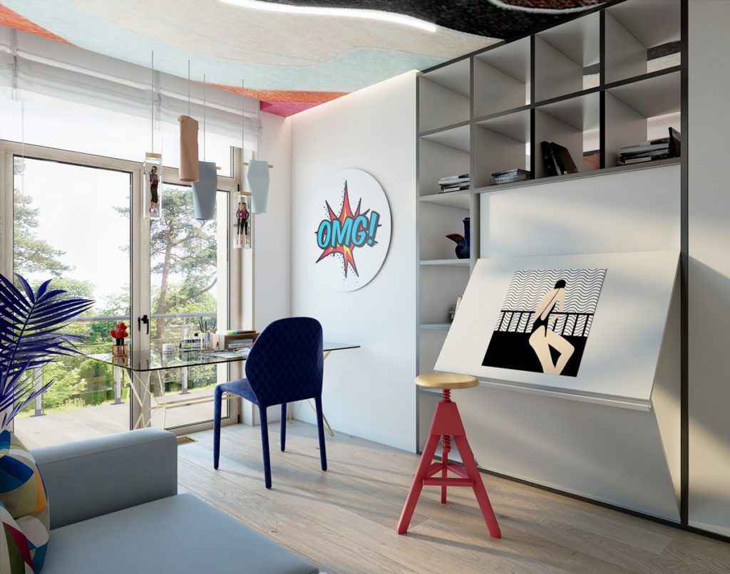 10 Home Workspaces for Artists Who Love Their Craft — Home Office Bits