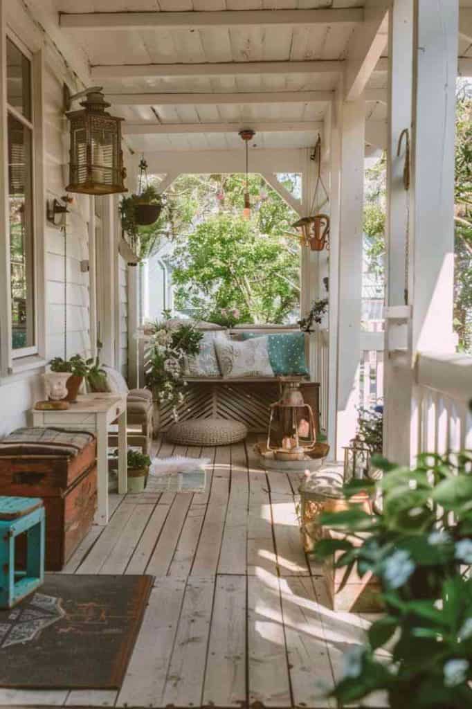 45 Small Front Porch Decor Ideas To Maximize Your Curb Appeal