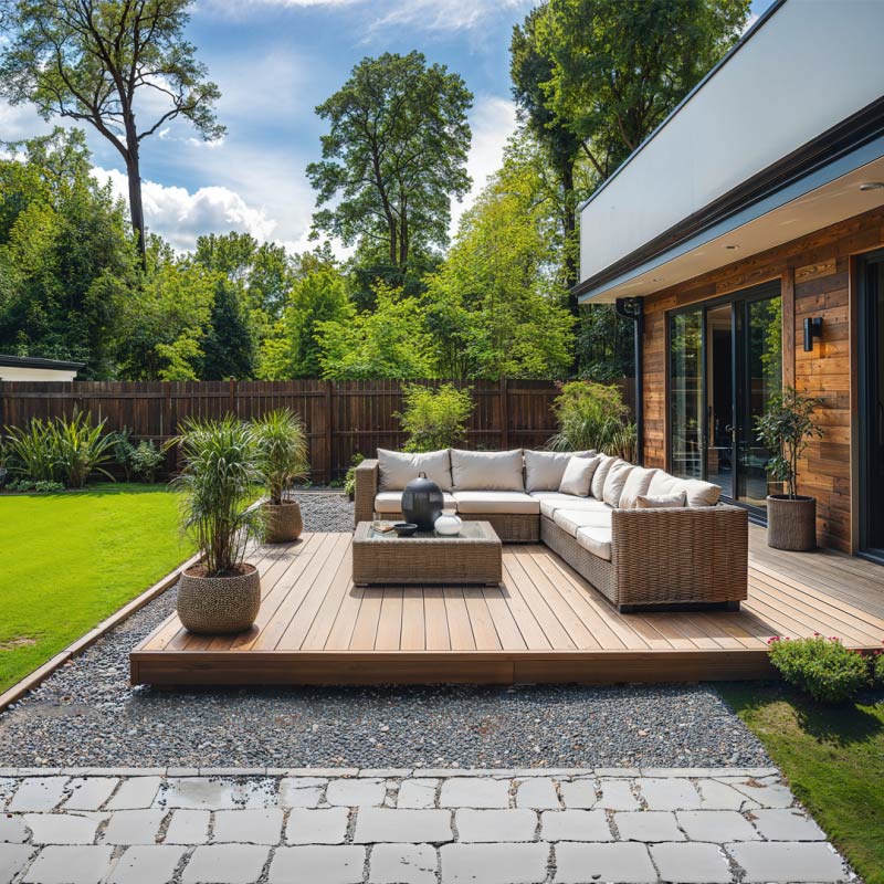 5 Beautiful Freestanding Deck Ideas