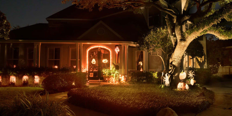 7 Spooky Outdoor Lighting Ideas to Transform Your Space During Hallowe – Urban Ambiance