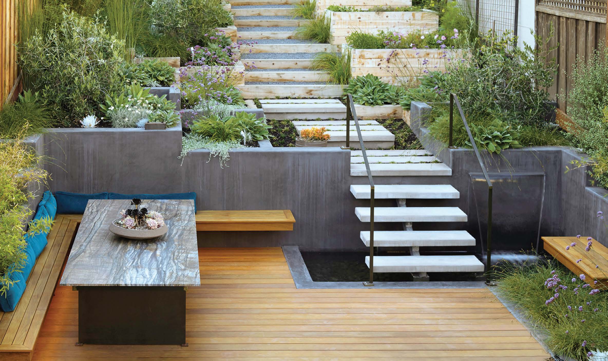 A Guide to Landscaping on a Slope - Marin Magazine