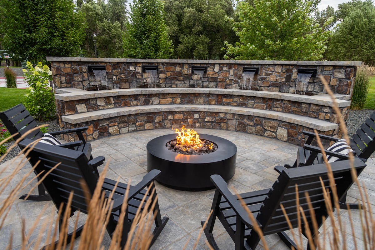 A Landscape Designer Shares the Best Outdoor Fire Features for Idaho Falls Backyards