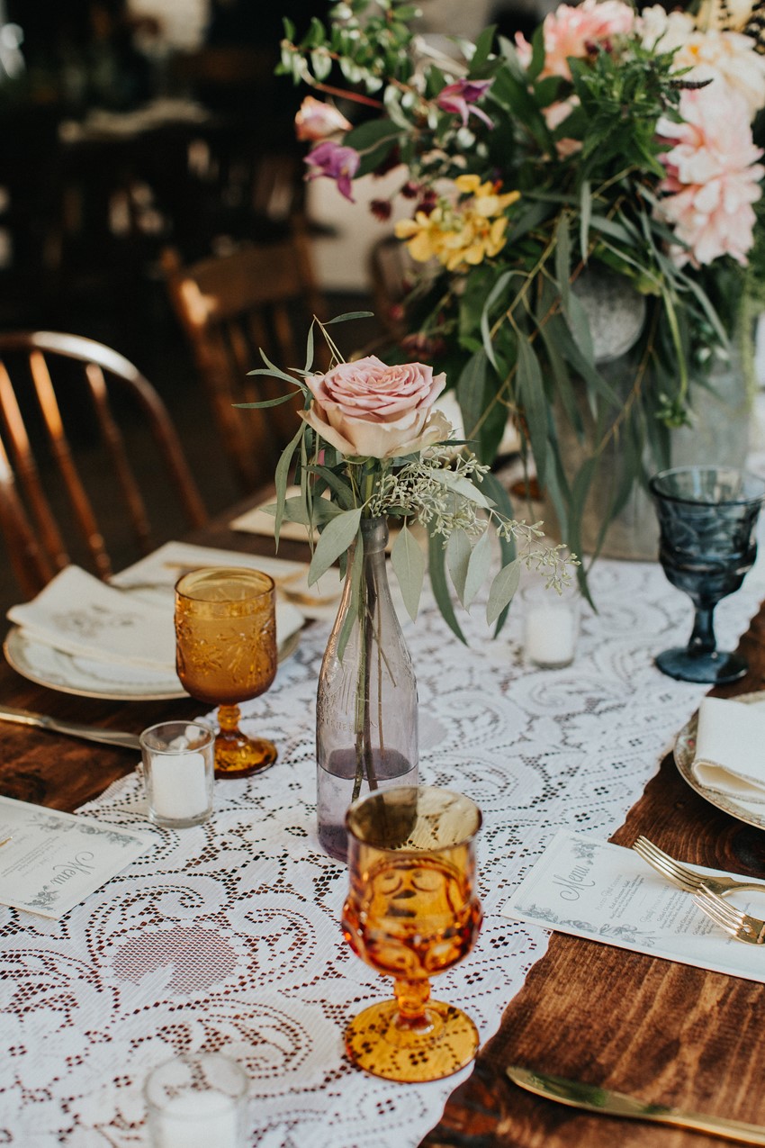 A Vintage Garden Party Wedding in a Botanical Garden - Chic Vintage Brides : Chic Vintage Brides