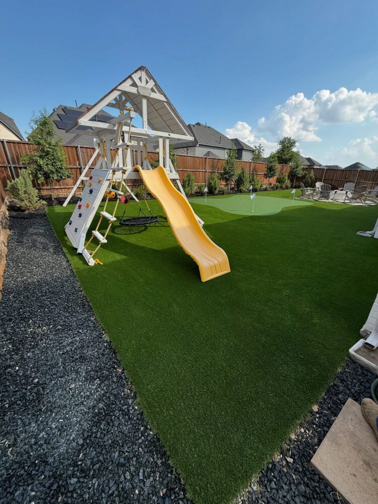 Artificial Turf Play Areas for Families