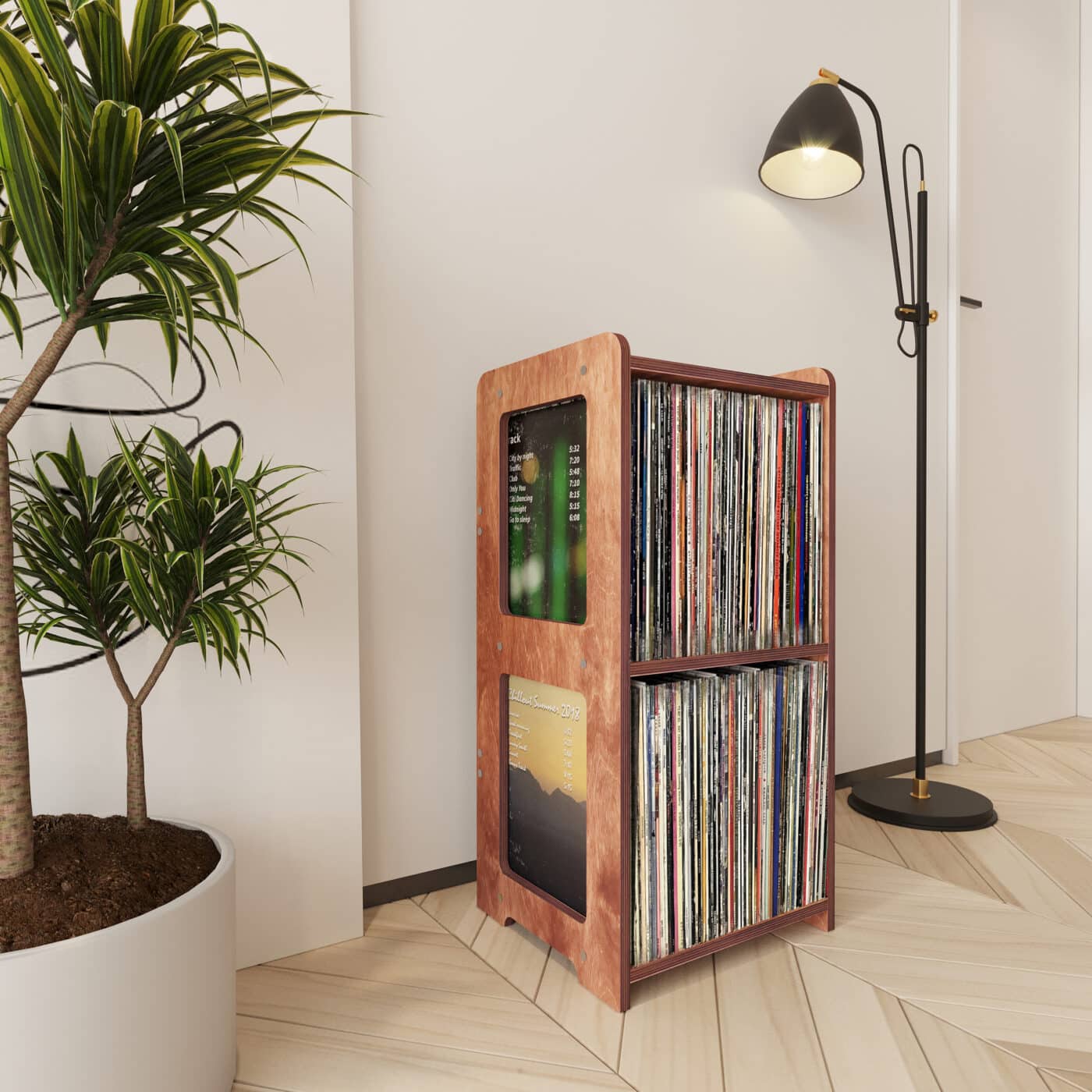 Axis Vinyl Record Storage Cabinet - Pistand