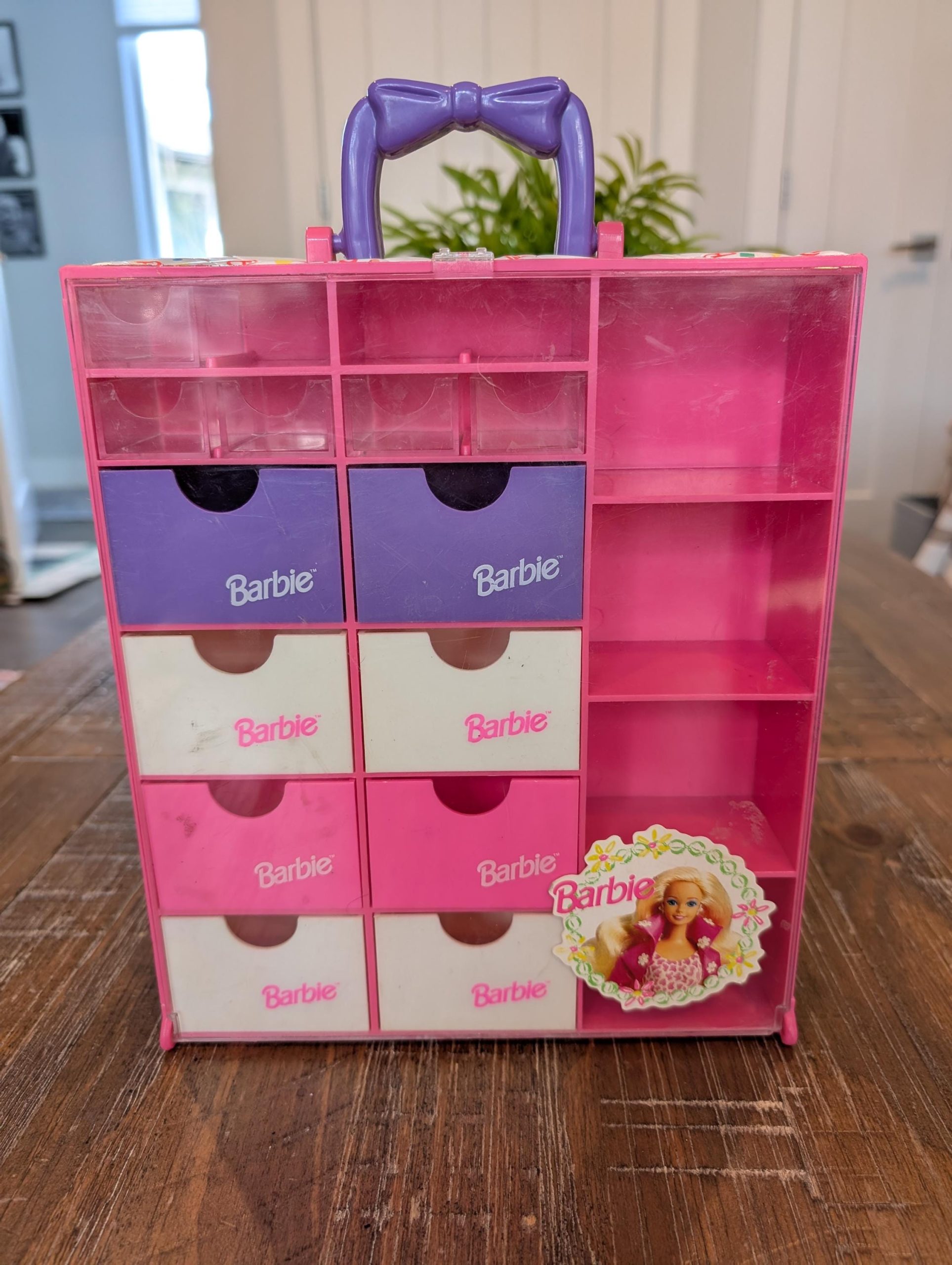 Barbie Door Storage Barbie Organization Barbie Storage, Toy Room Organization