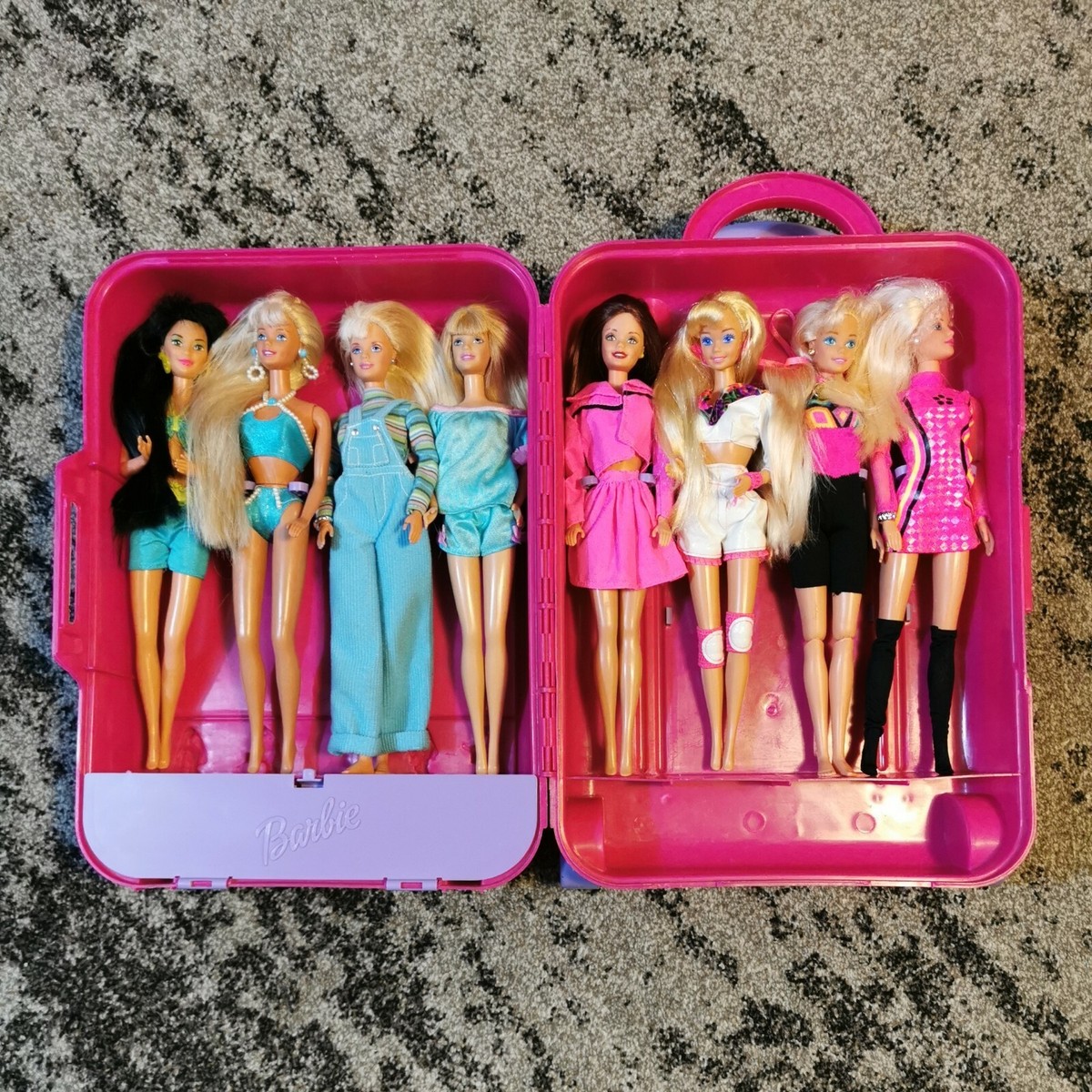 Barbie Storage Barbie Doll Glass Display Case Barbie Wall Mount Display Brackets Dolls Barbies Storage Toy