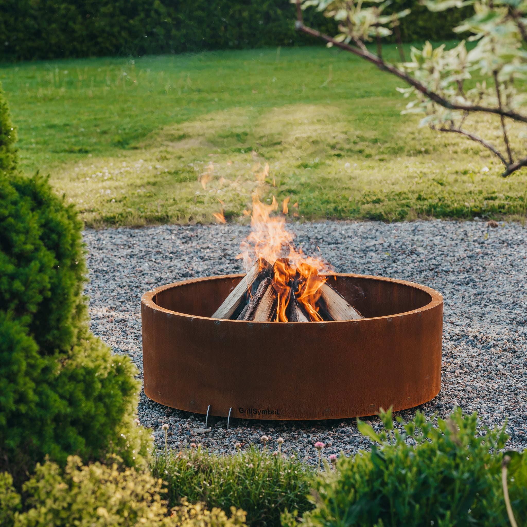Buy Cor-Ten Steel Fire Pit Elias | GrillSymbol