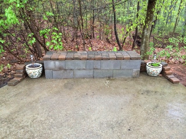 Candace Creations: DIY Cinderblock and Paver Stone Bench