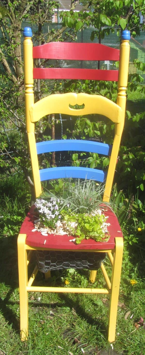 Chaise Végétalisée / Planter Chairs • Recyclart
