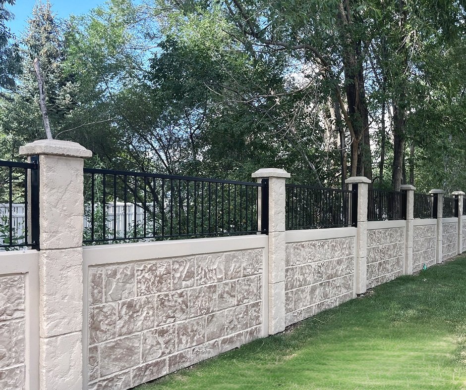 Clear View — Rhinorock Lightweight Concrete Fencing