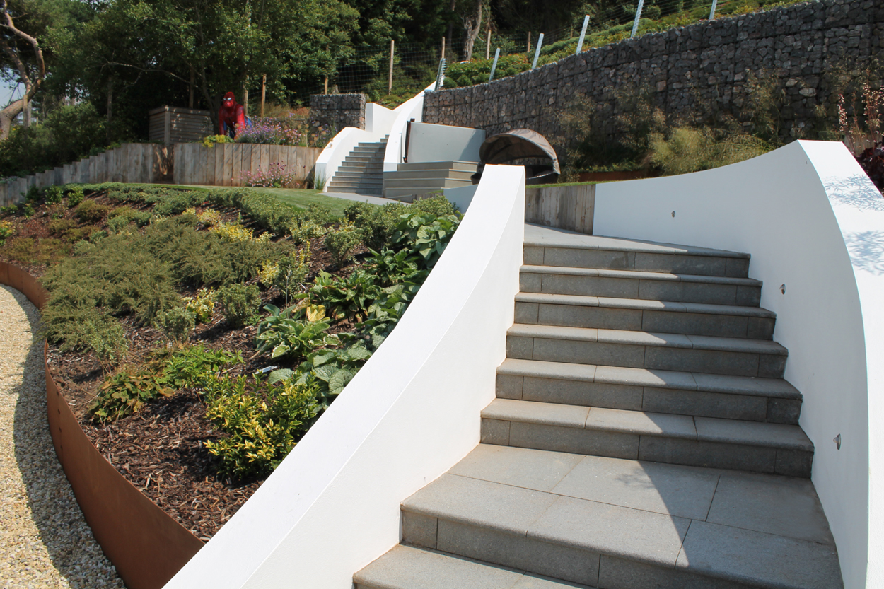 Coastal Hillside Garden - Outerspace