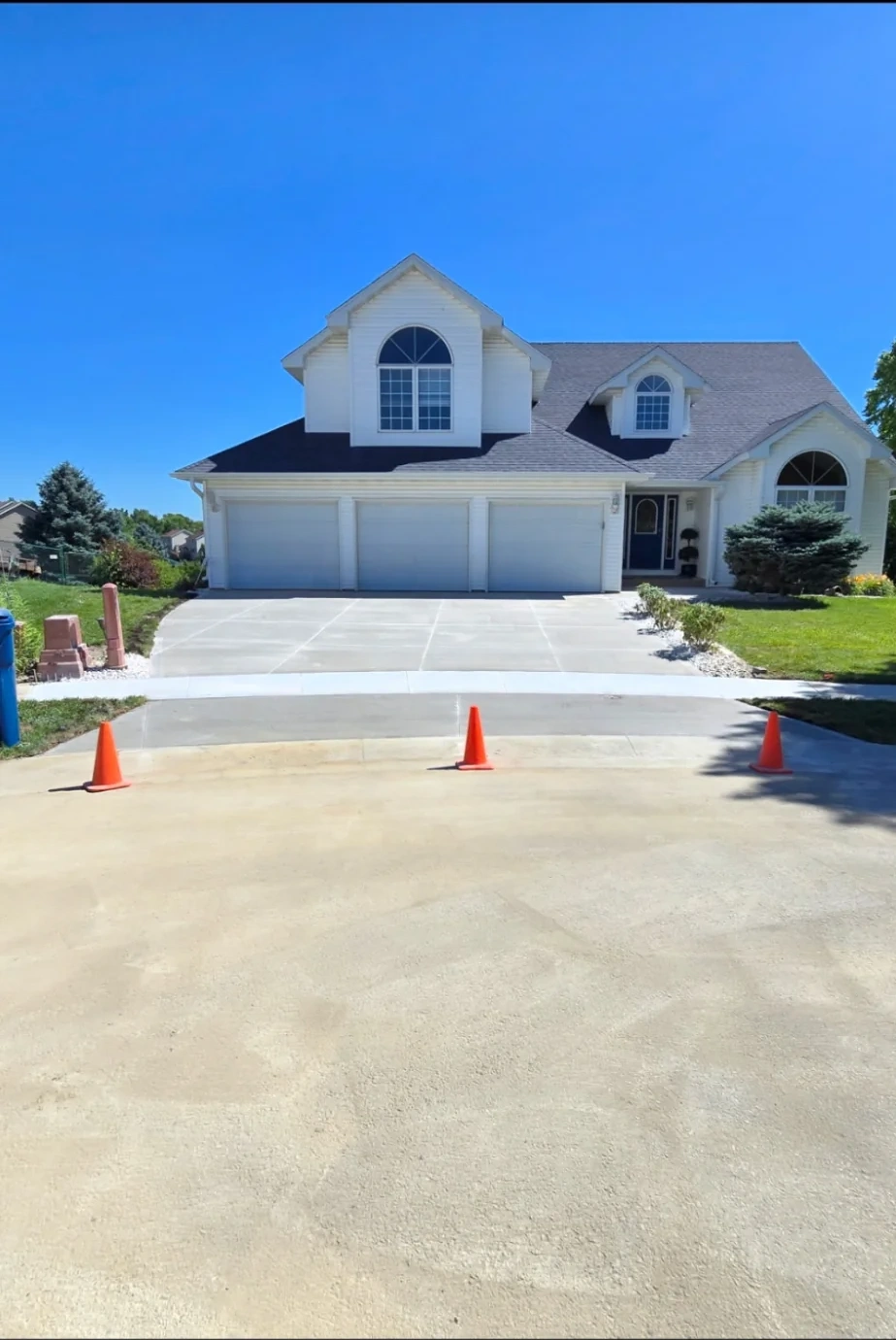 Concrete Driveway Installation | Rochester, MN | Pouring Praises Custom Concrete