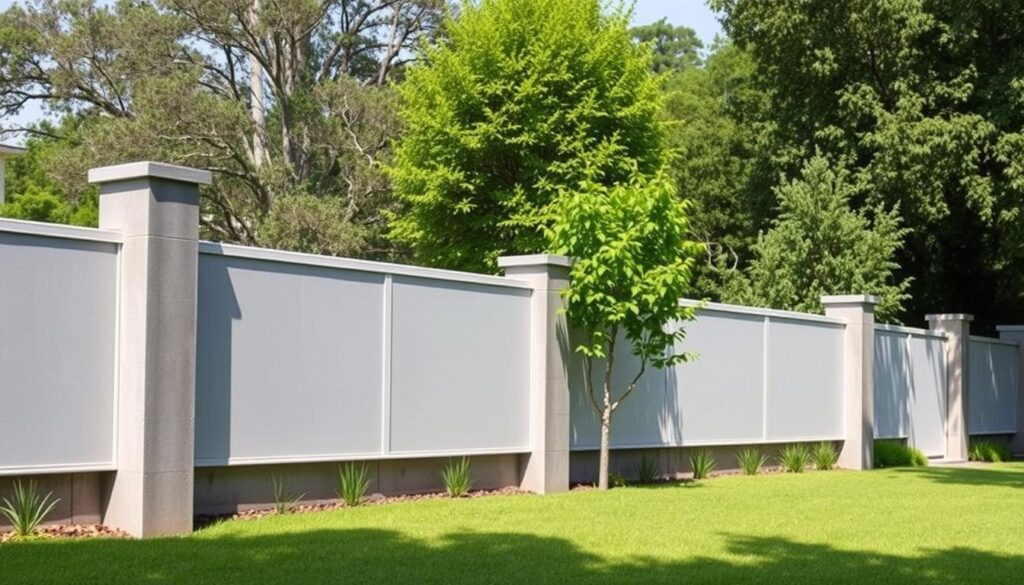 Concrete Post and Panel Fencing Cost in Johannesburg & Pretoria