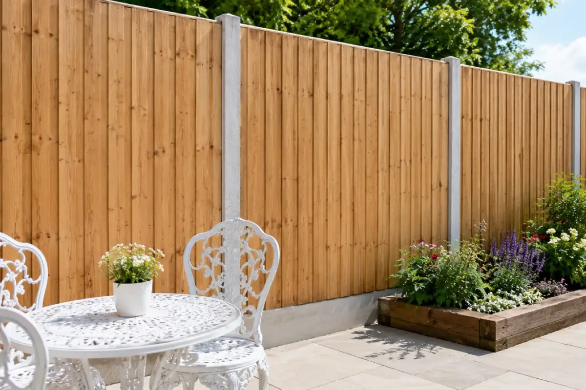 Concrete Post Garden Fencing for Stronger Boundaries