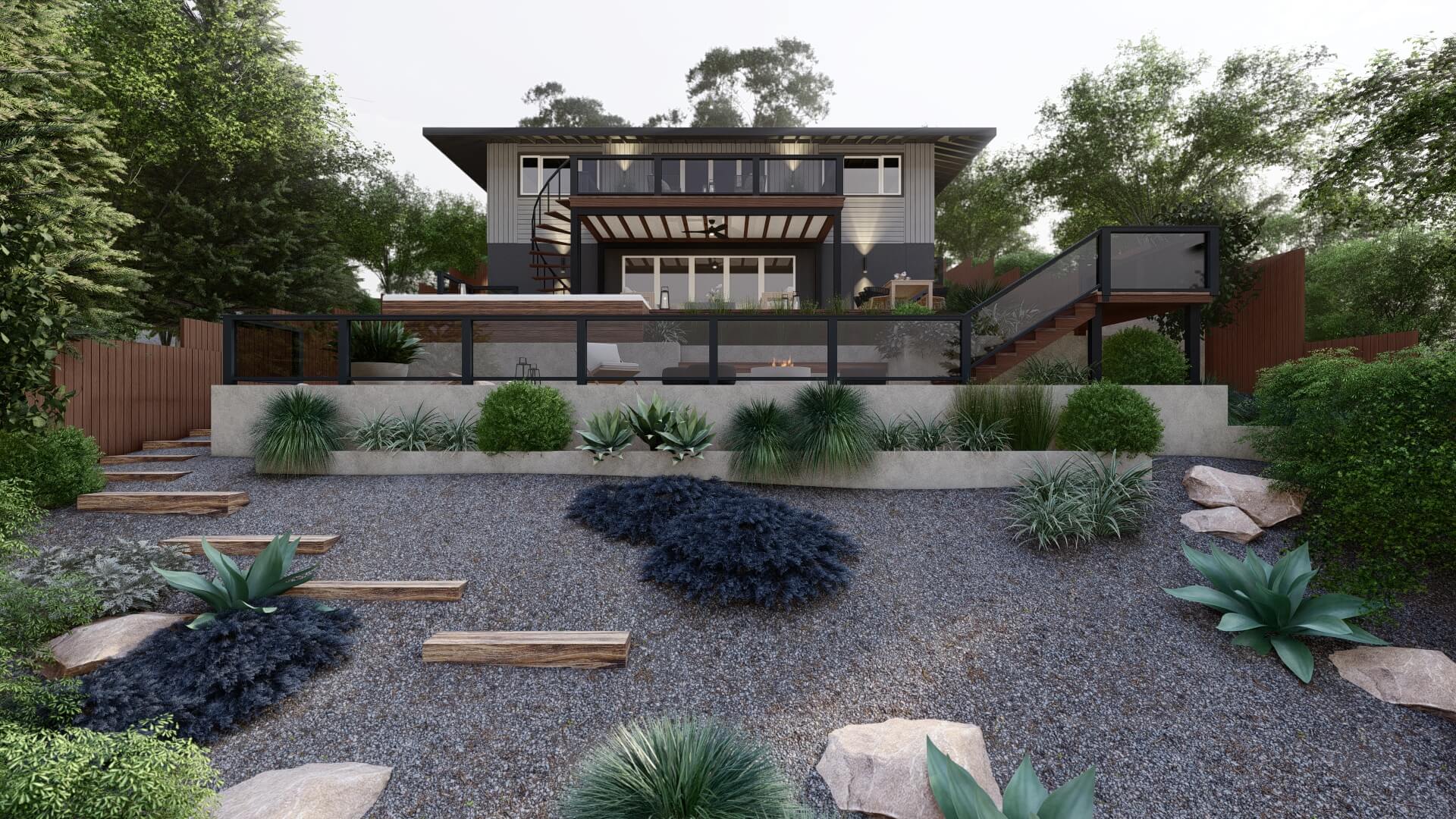 Conquering the Challenges of Landscaping a Sloped Yard | BACQYARD