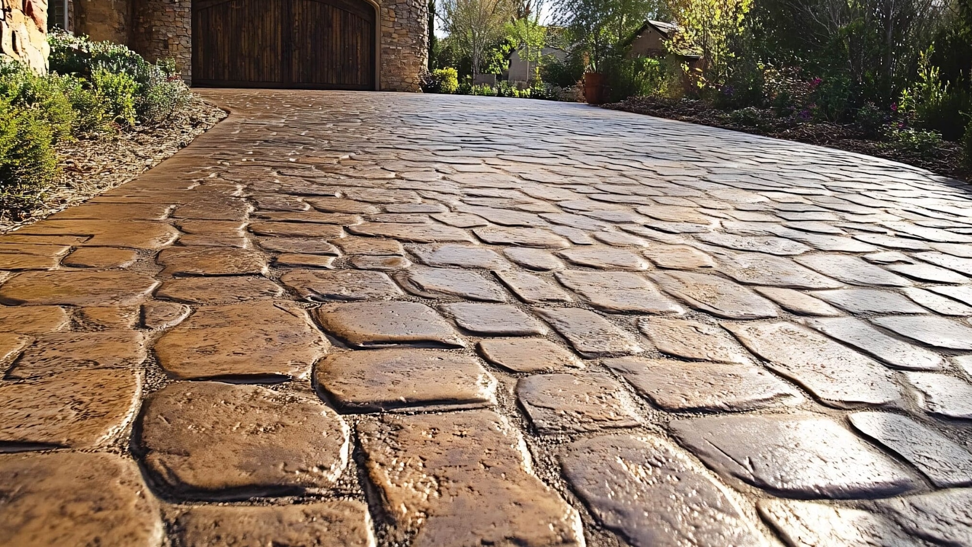 Create Stunning Stamped Concrete Driveways for Your Home