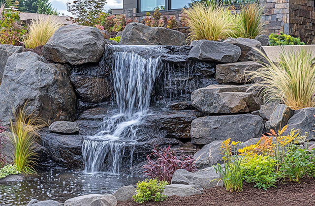 Custom Water Features – Ponds, Waterfalls & Fountains - Landscaping Unlimited