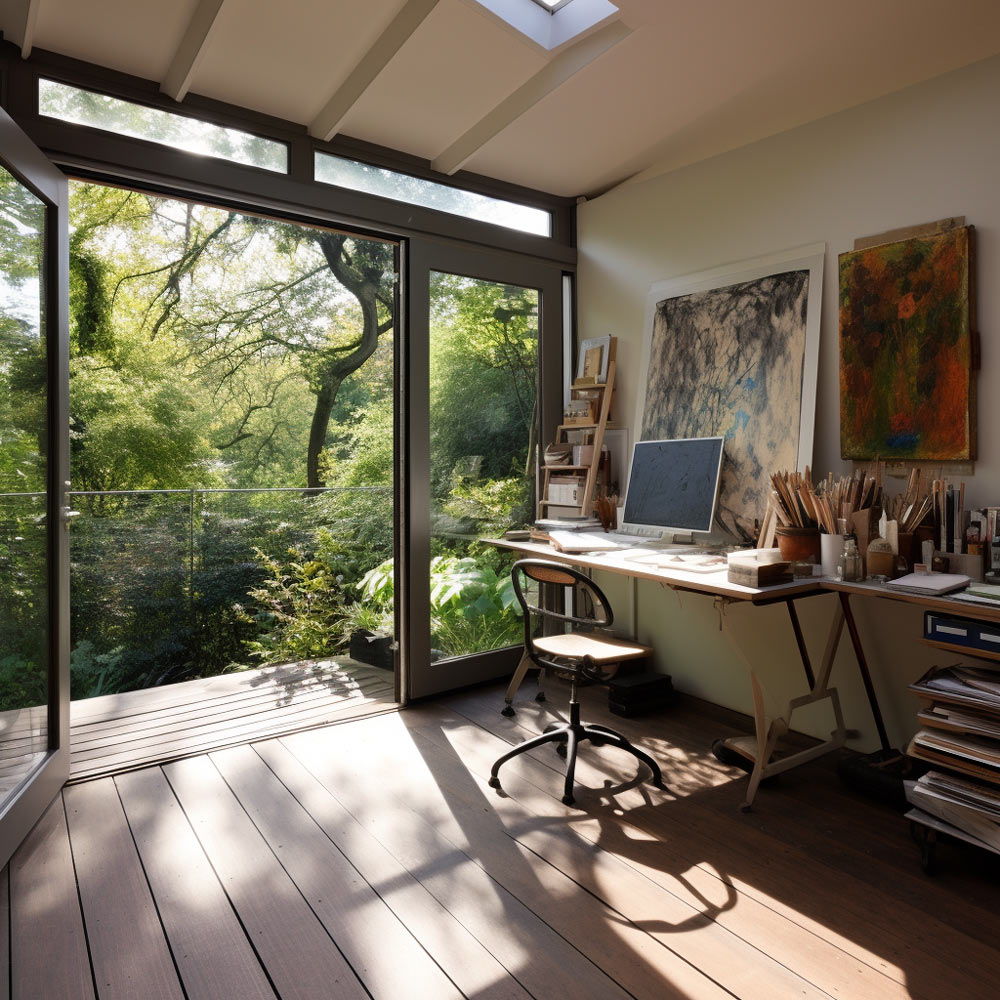 Dedicated Garden Art Studio Room Ideas | House of Building