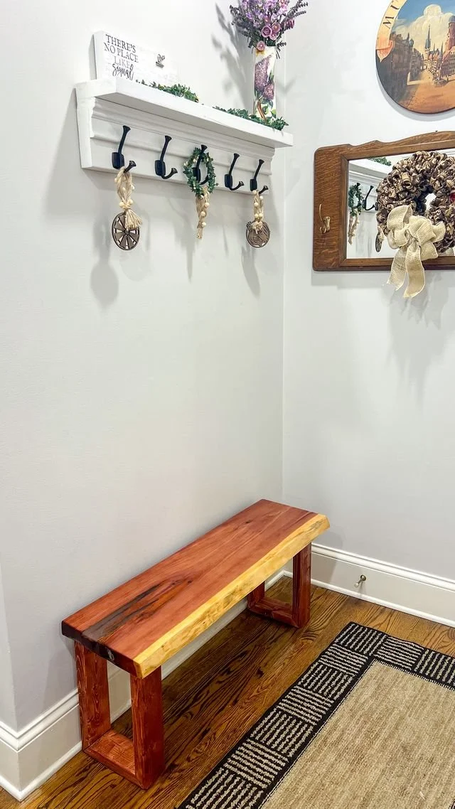 DIY Entry Bench — Breezing Through
