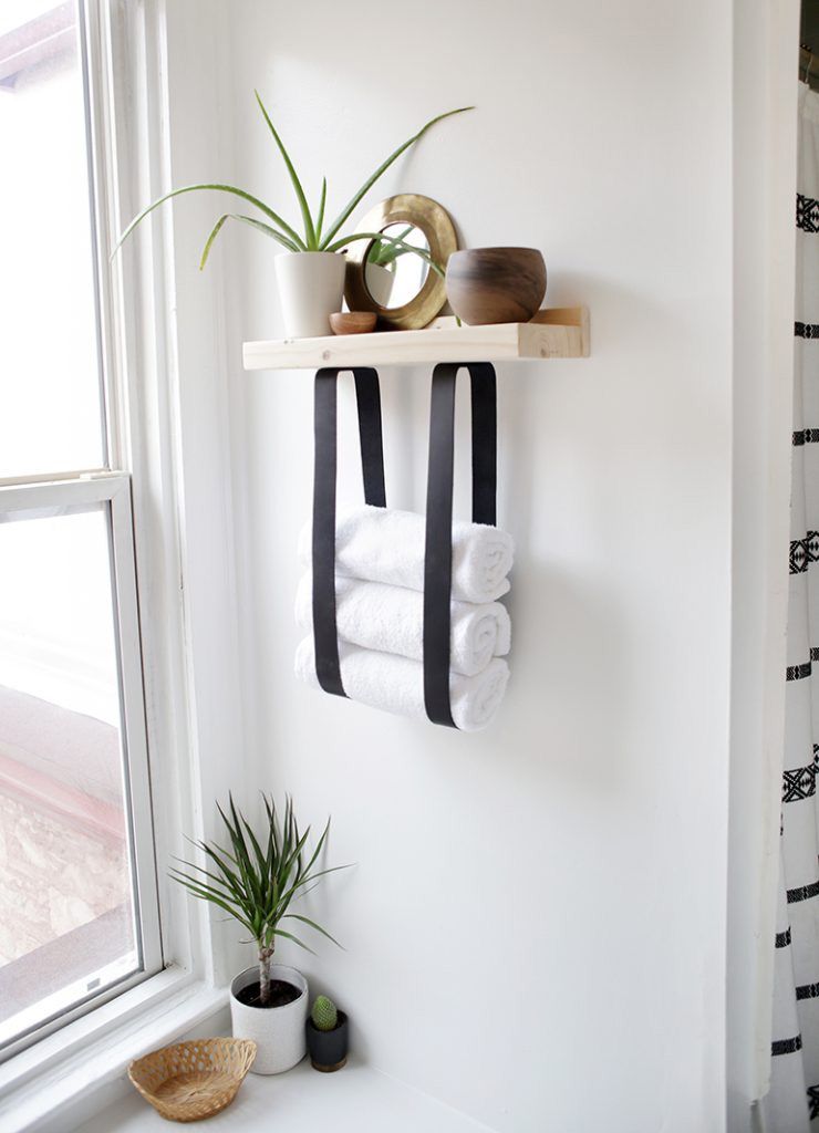 Diy Pallet Diy Towel Rack Ideas 22 DIY Towel Rack Ideas To Create A Statement On A Budget