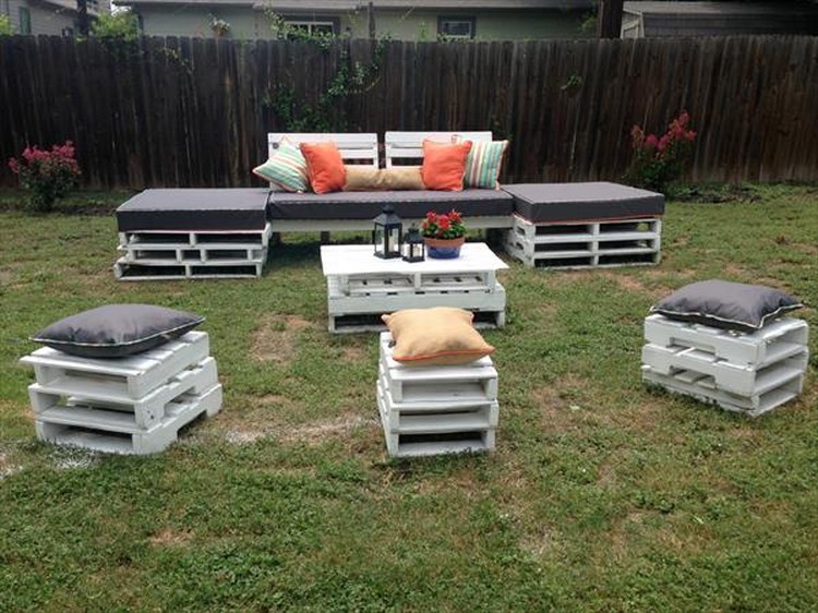 DIY Pallet Garden Furniture Plans – Pallet Wood Projects