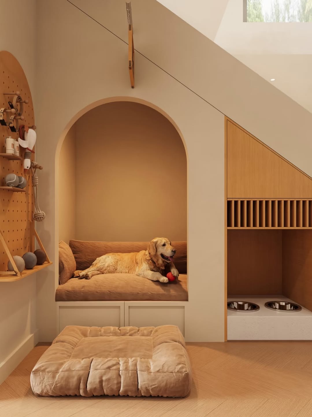 Dog Bedroom Under The Stairs Dog Bed Under Stair Dog Room Inspiration Jarrods Staircase