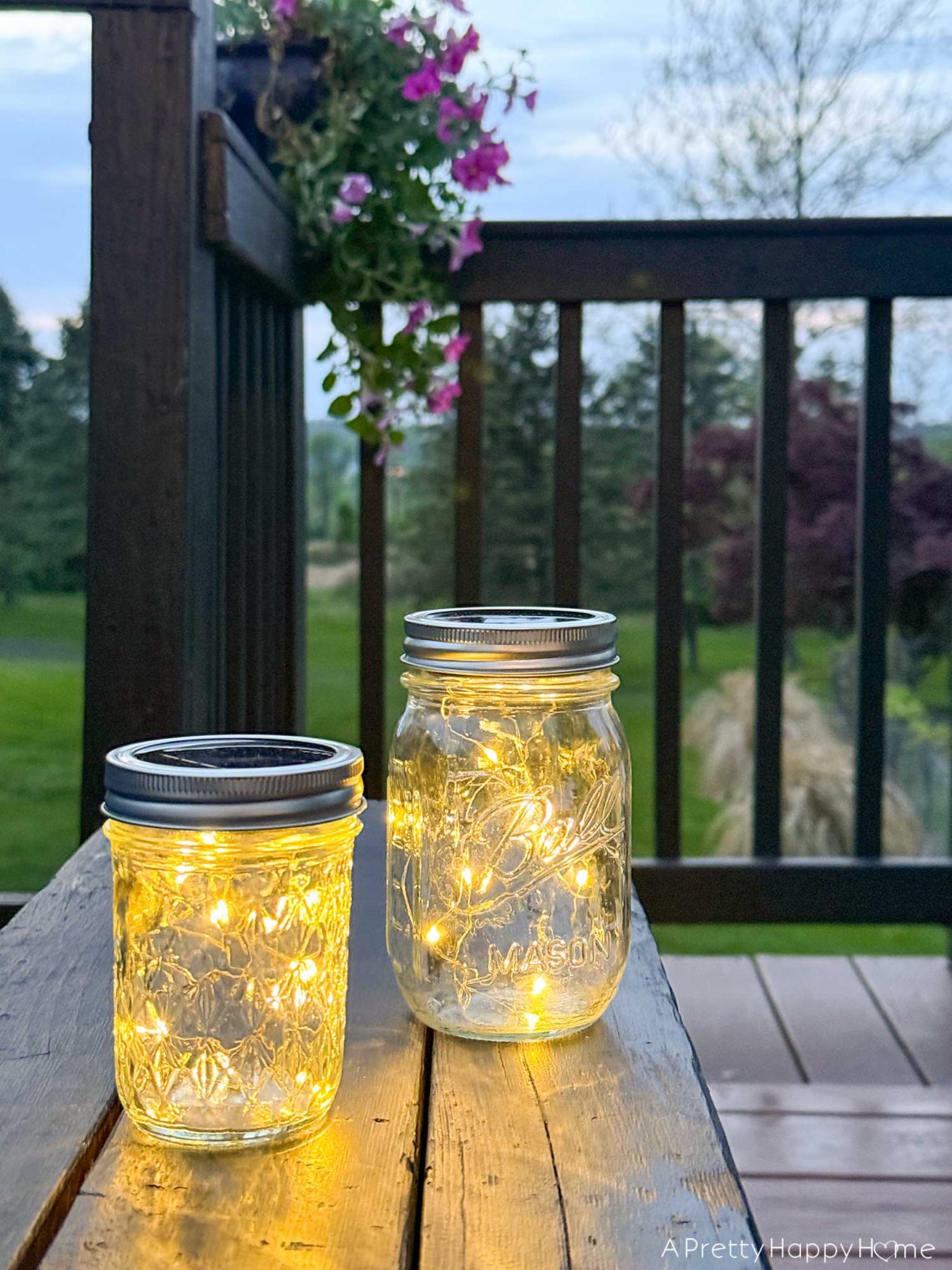 Fairy Light Mason Jars (Solar and Battery Powered) – A Pretty Happy Home