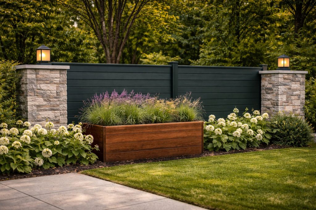 Fence Design Ideas for 2026: Horizontal Lines, Materials & Colors