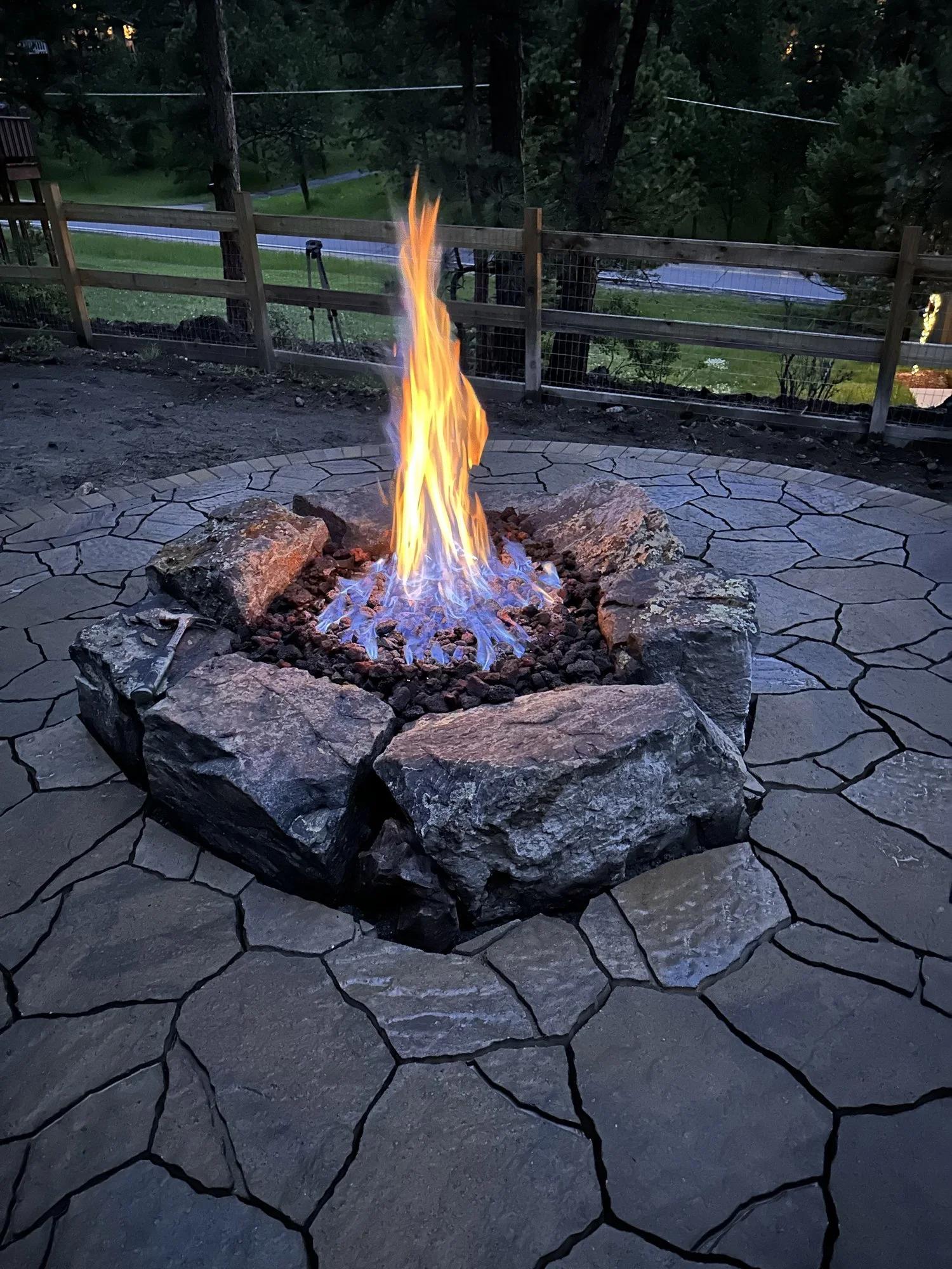Fire Features — Twisted Vine Design