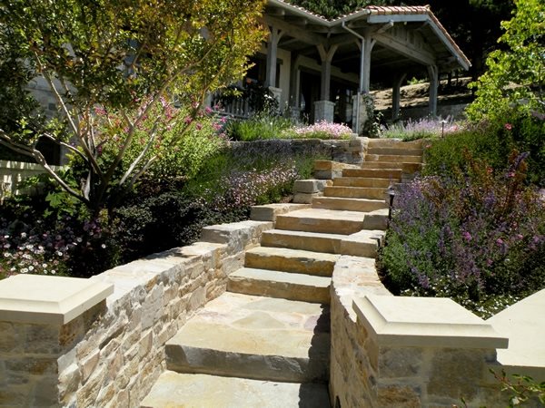 Flagstone Step Designs - Landscaping Network