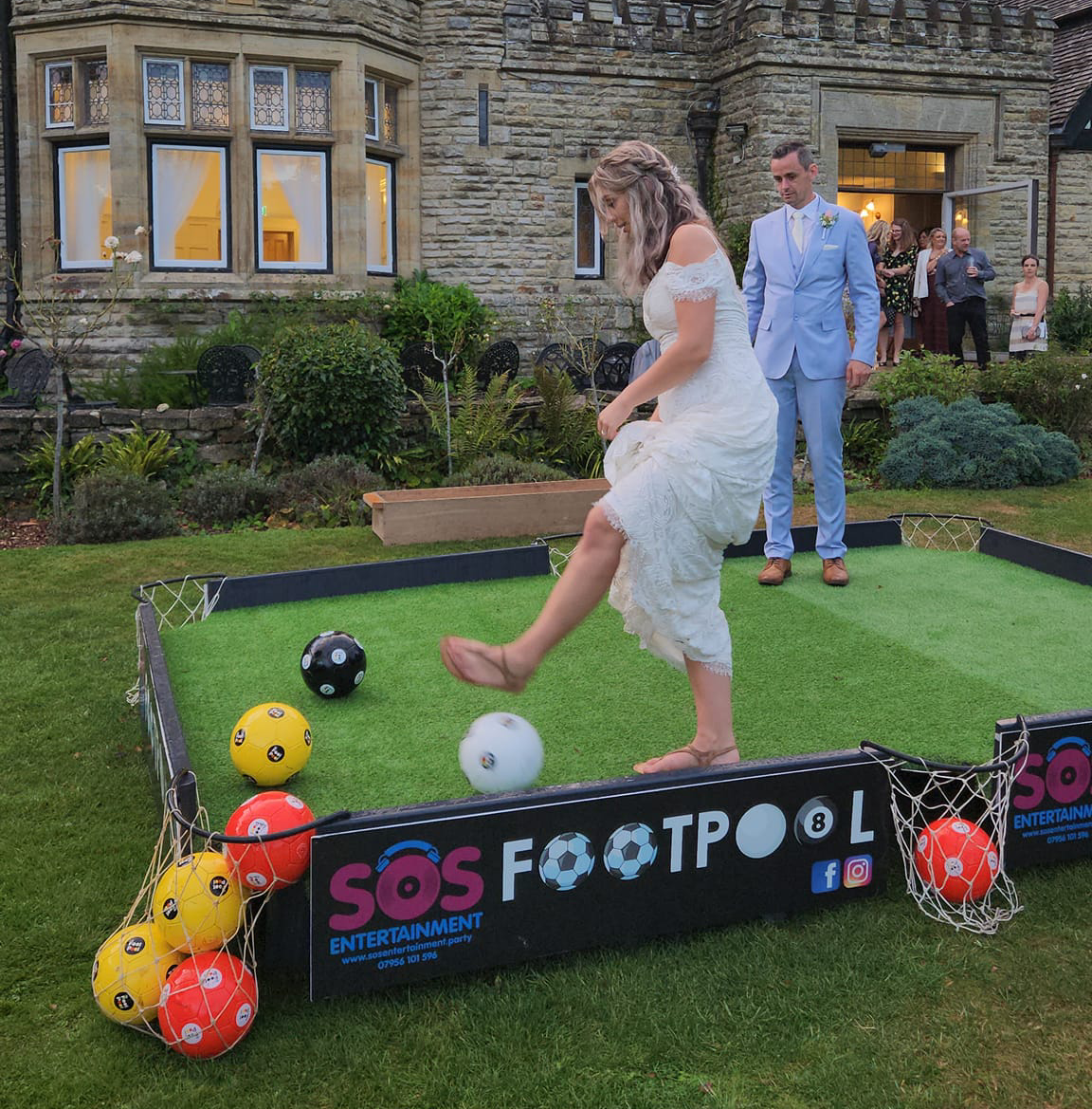 💖 Footpool Wedding Lawn Games Hire | Games for Guests ✨