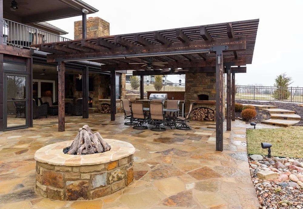 Here's Why You Should Combine a Pergola and Fire Pit for Your Kansas City, MO Backyard Enjoyment — Hermes Landscaping