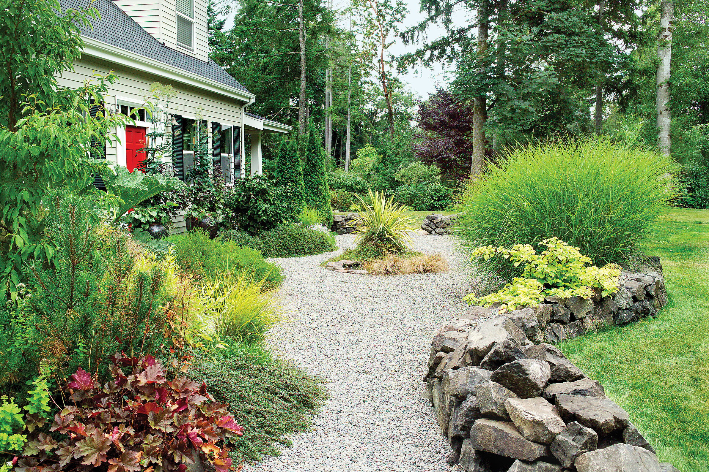 How to Landscape Gravel – Sunset Magazine