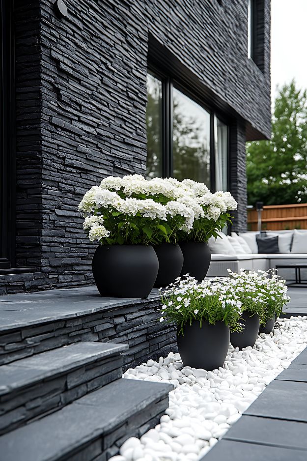 How to Use White Rock Landscaping to Beautify Your Garden - Our Happy Corner