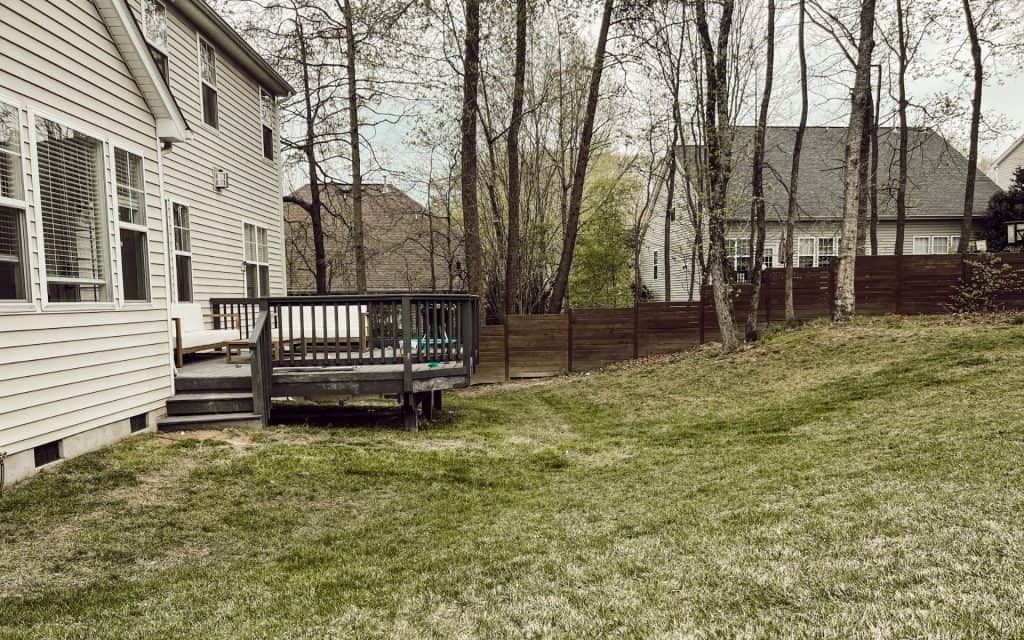 How We Transformed Our Sloped Backyard on a Budget - Cassie Jean