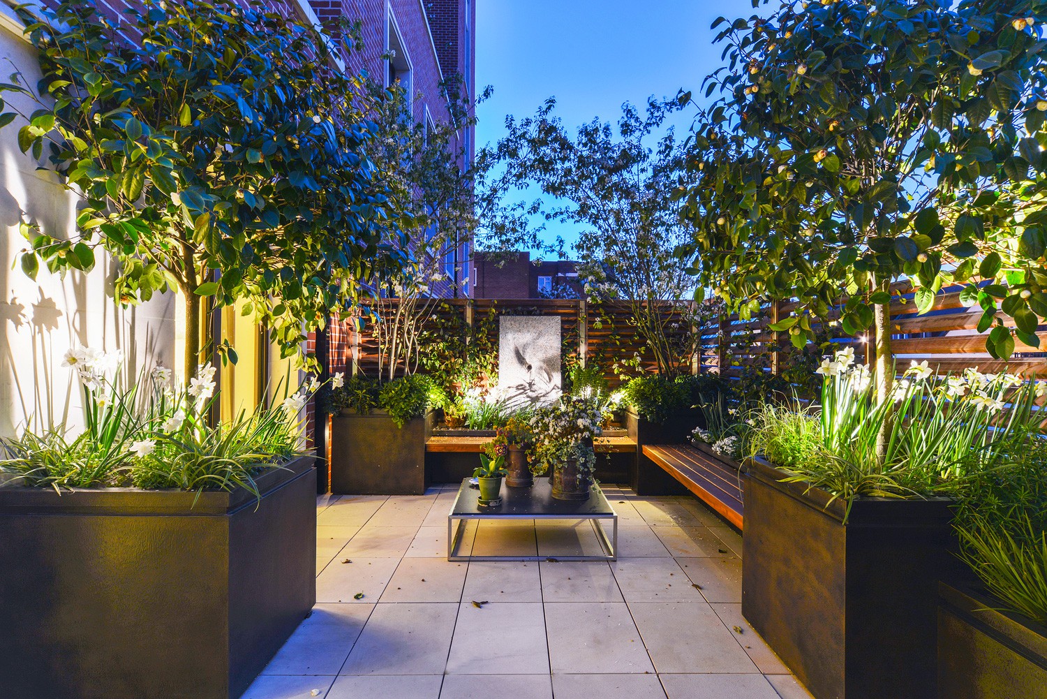 Mazzullo Russell Landscape Design - Chelsea Roof Terrace