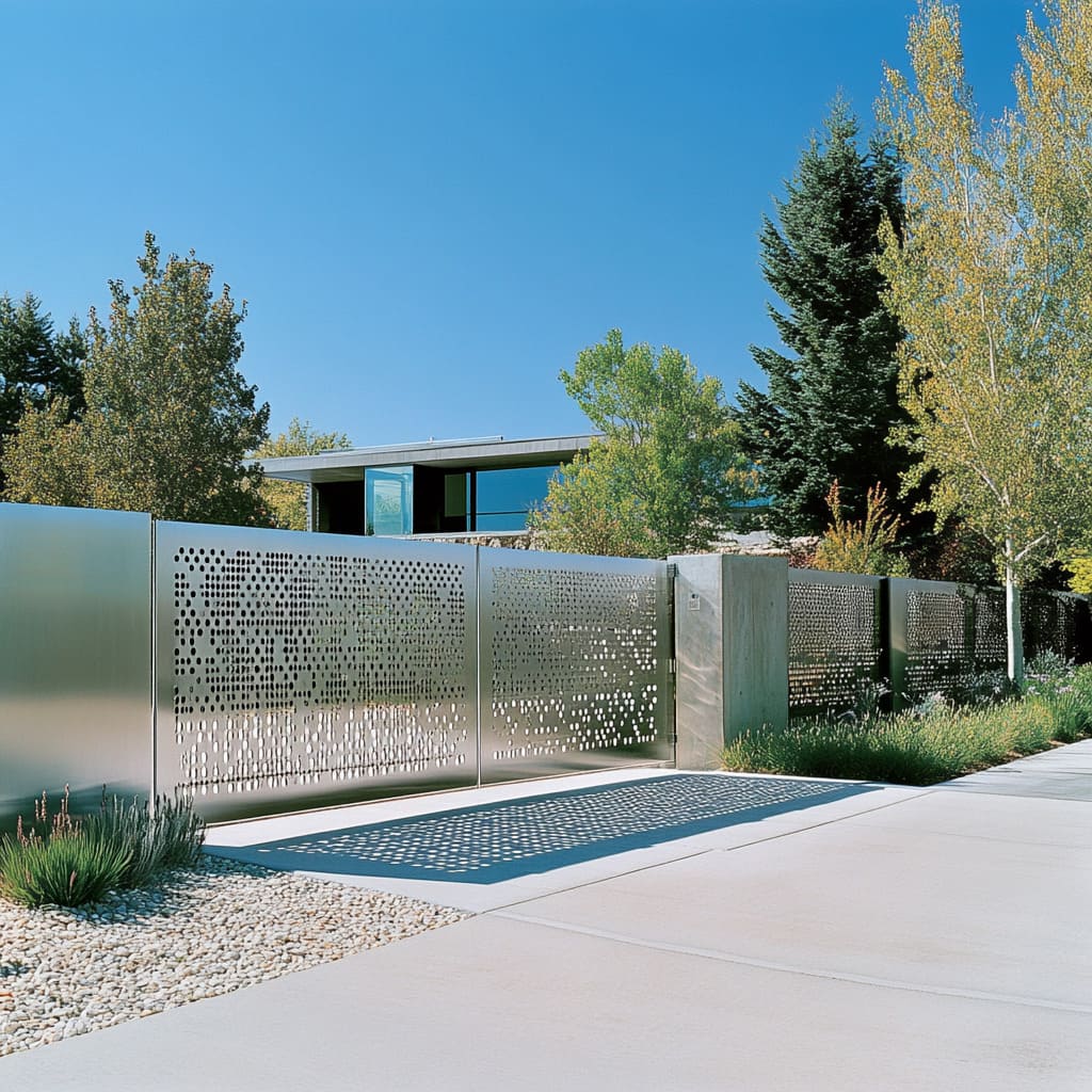 Modern Driveway Fence Ideas That Complement Your Architecture