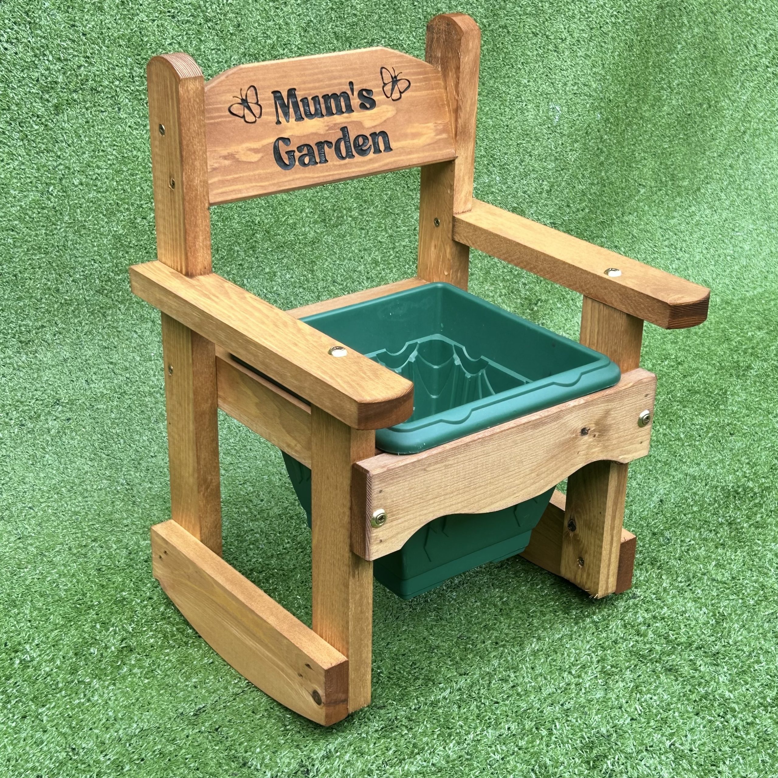 Mum’s Garden Rocking Chair Planter AWS0166