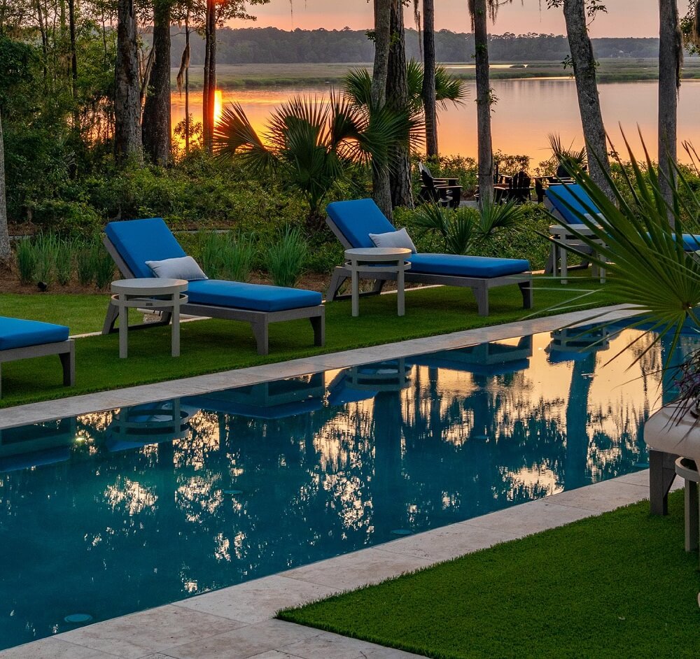 NEW Pool Design - Perimeter Overflow Pools - Hilton Head 360