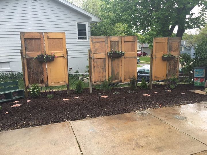 Old Doors Give New Life to Backyard! | Hometalk
