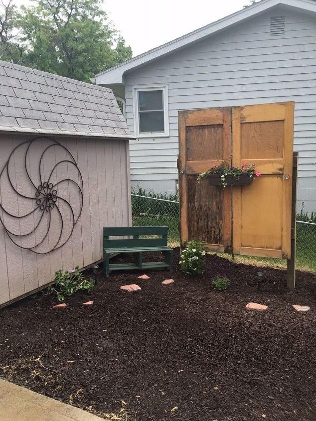Old Doors Give New Life to Backyard! | Hometalk