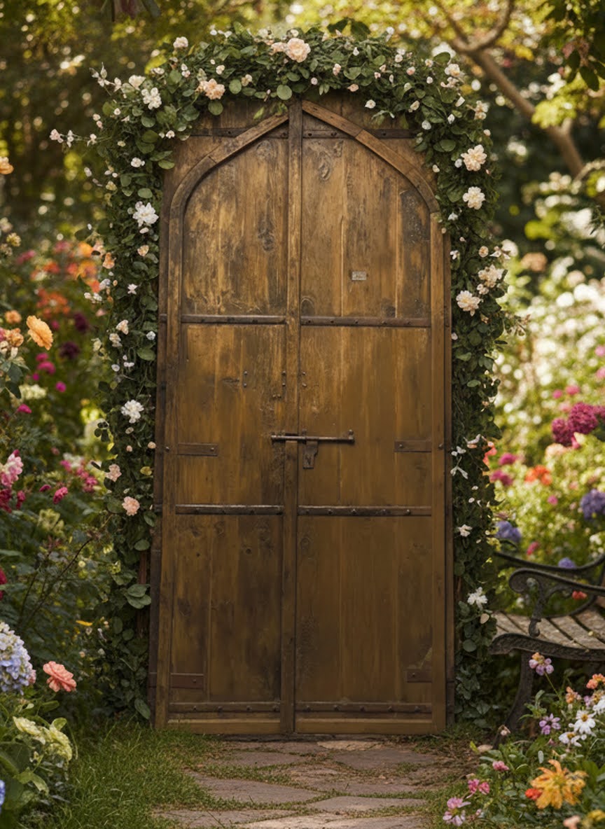 Old Doors & Hope Chests: How I Created My Dreamy Vintage Porch | Mogulinterior