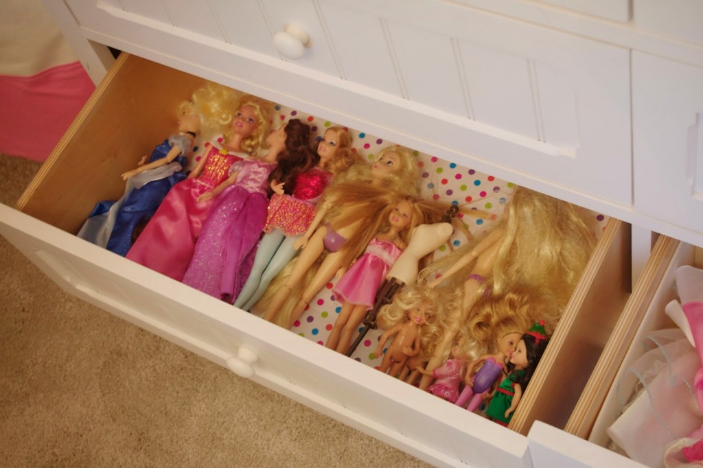 Organized Girly Toys…Barbie Included! - Simply Organized
