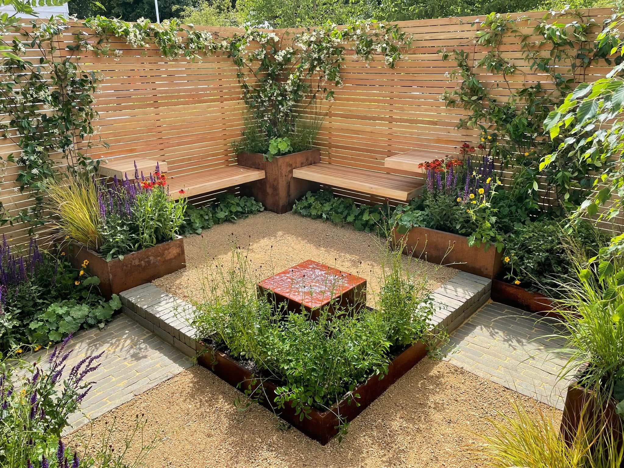 Park Bench Garden Bench Landscaping Ideas Outdoor Concrete Corner Bench Concrete Block Bench Homemade Garden