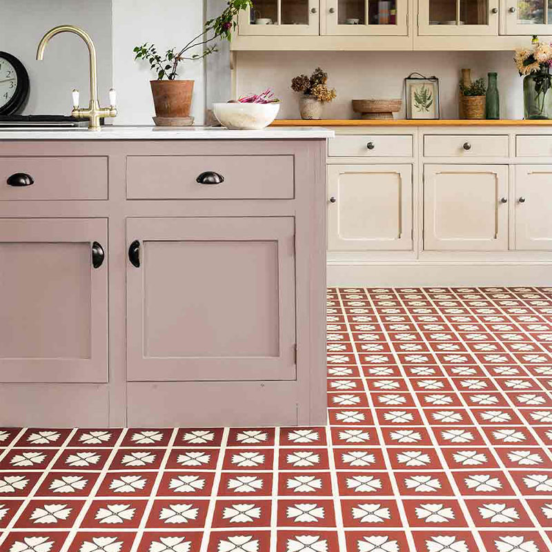 Pattern Warm Terracotta