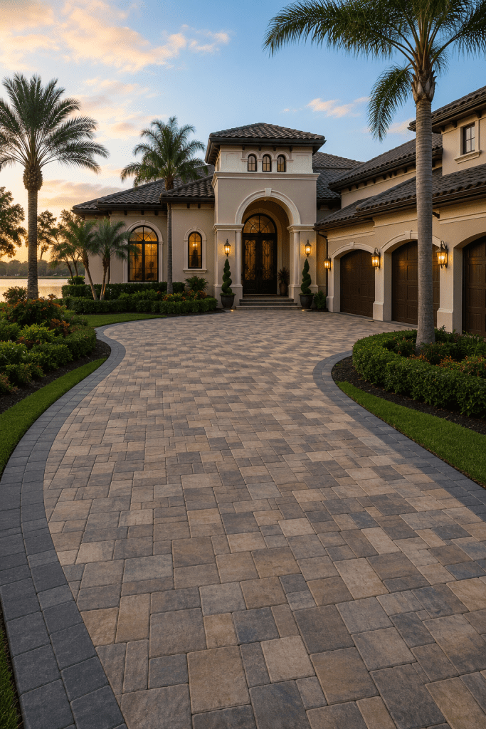 Paver Driveways Windermere, Florida - Bullnose Concrete